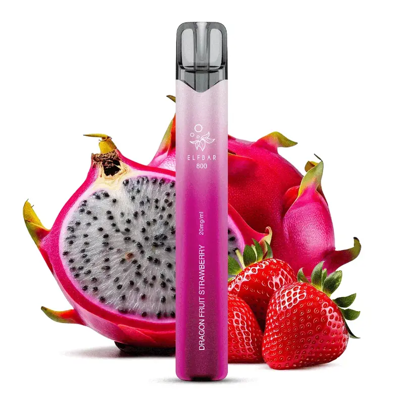 Elf Bar 800 Dragon Fruit Strawberry Nikotin 20mg