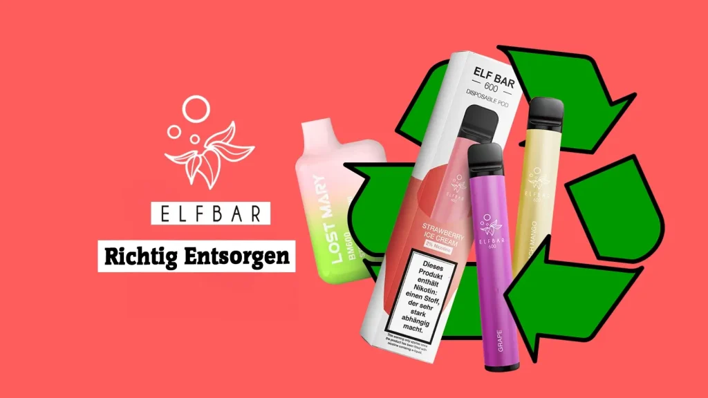 elfbar pod entsorgen - Richtiger Umgang mit E-Zigaretten Vape Kit Features-Button activated Grape ice Choose Flavour:Purple Edition ELFBAR ELFA Grape Ice