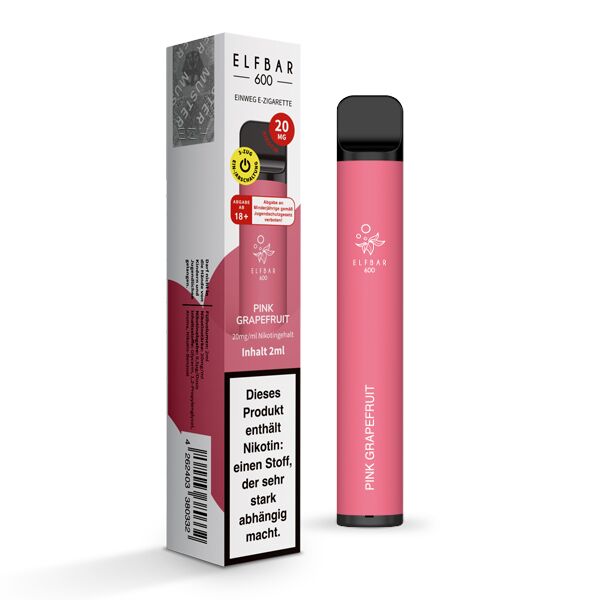 ELF BAR 600 PINKE GRAPEFRUIT – Bild 2