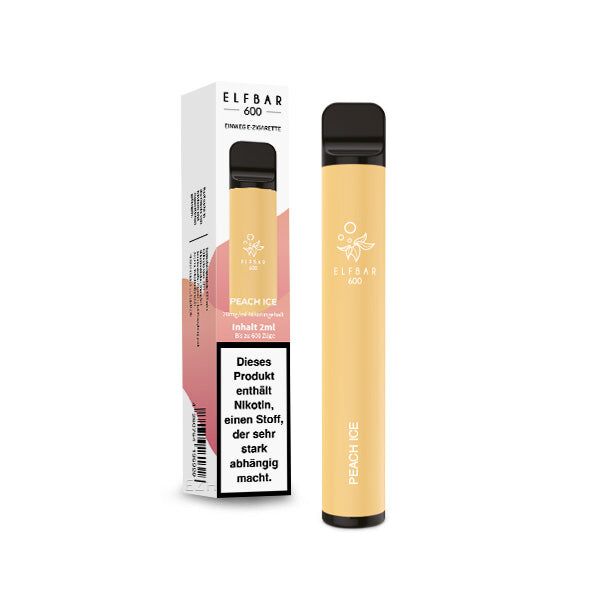 ELFBAR 600 PFIRSICH ICE - ELFBARDE