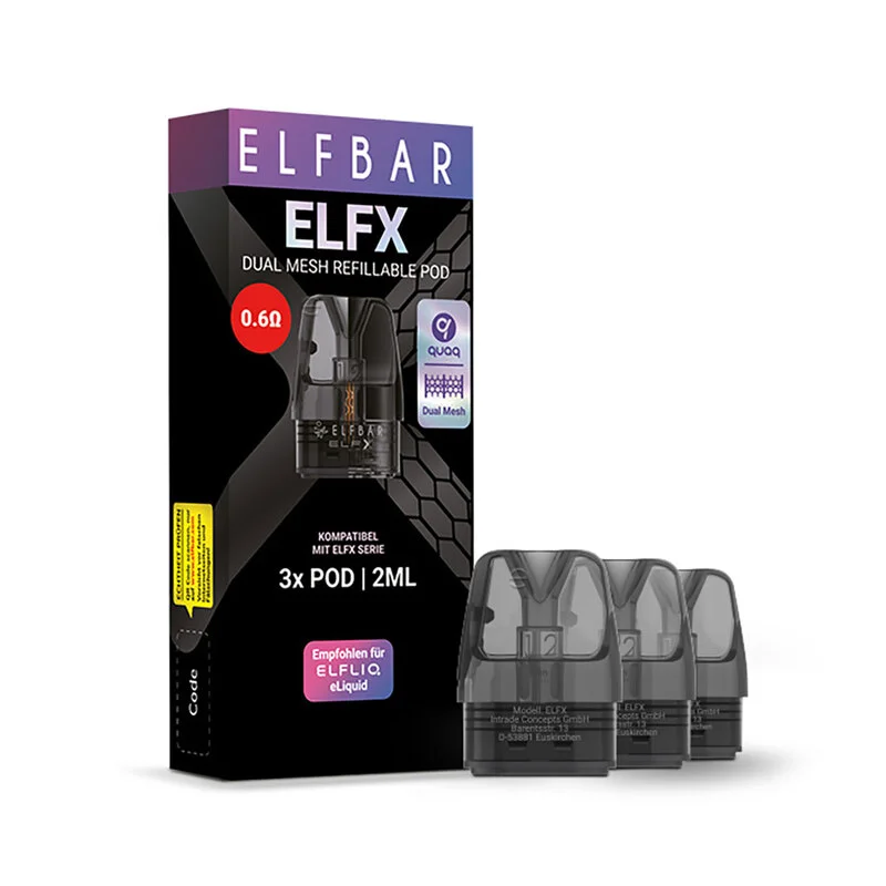 elfbar nachfüllbar wo kaufen ELFX: Refillable Pods product-type_pod-kit elfbar nachfüll liquid Colour:Blueberry Sour Raspberry Elf Bar Mate 500