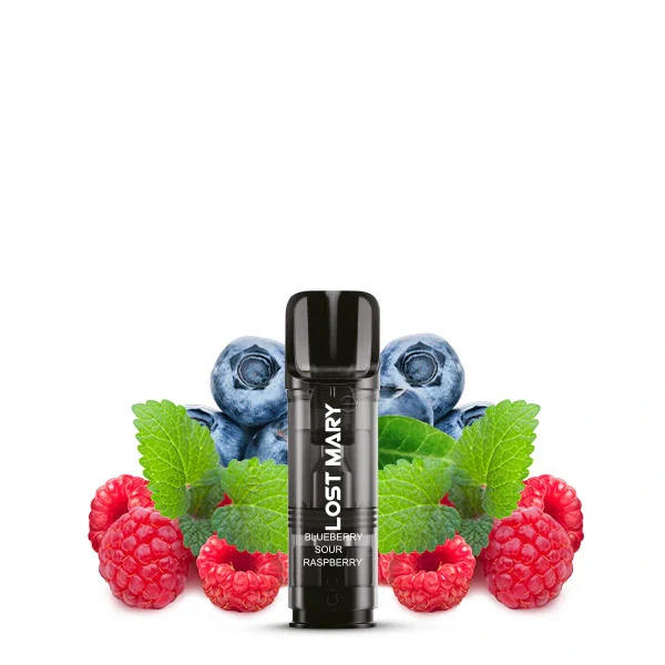 lost mary tappo prefilled pod blueberry sour raspberry