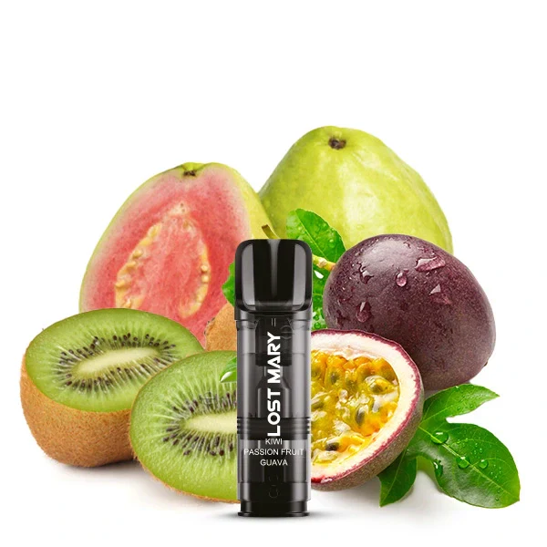 lost mary tappo prefilled pod kiwi passion fruit guava