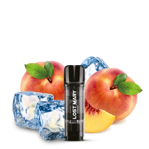lost mary tappo prefilled pod peach ice