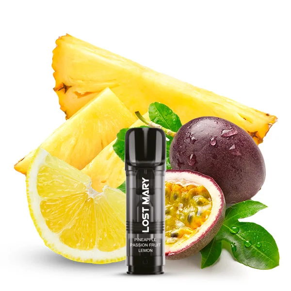 Lost Mary TAPPO Prefilled Pods Pineapple Passion Fruit Lemon