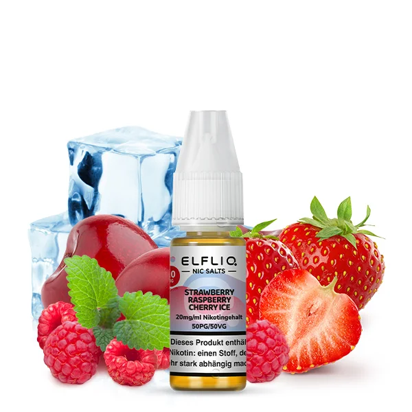Elf Bar Elfliq Strawberry Raspberry Cherry Ice