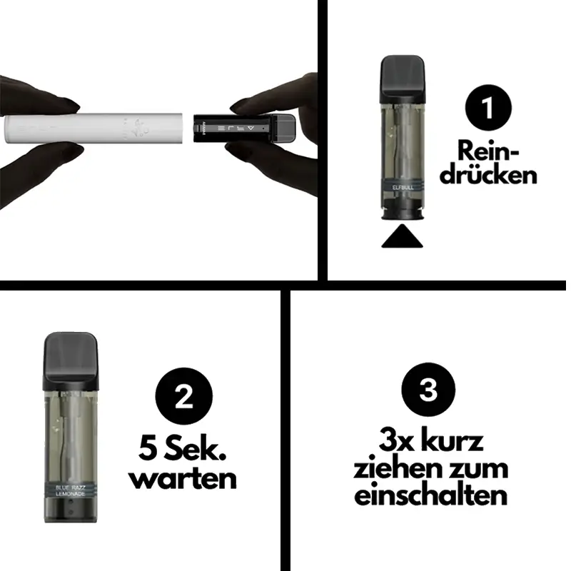 elfbar pods schmecken nach nichts Elf Bar Elfa Anleitung 2025 - Kompletter Guide elf bar pods geschmack Elfbar - Elfa Pod Refillable Pod Kits Flavor:Fuji Ice