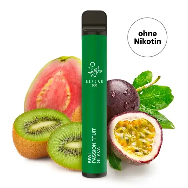 elfbar 600 kiwi passion fruit guava nikotinfrei