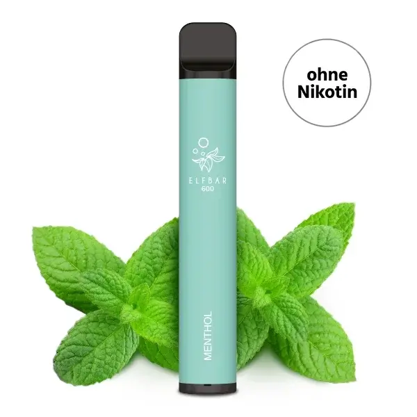 elfbar 600 menthol nikotinfrei