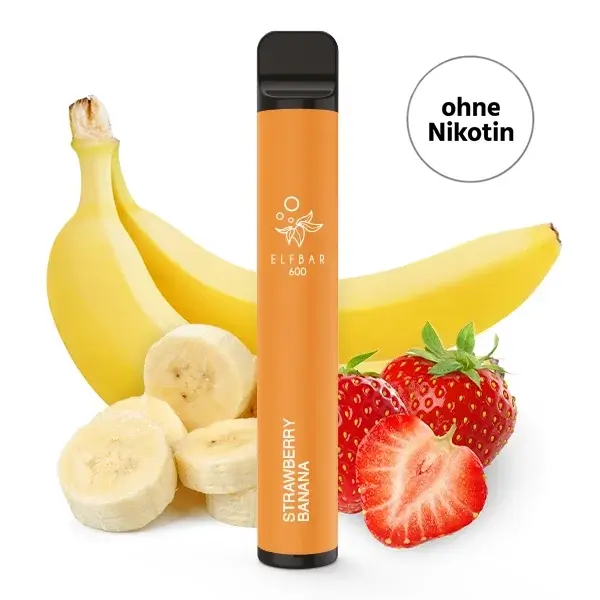elfbar 600 strawberry banana nikotinfrei