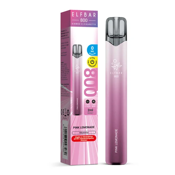 Elf Bar 800 Pink Lemonade Nikotinfrei