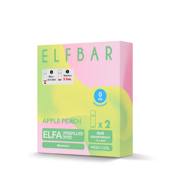 elfbar-elfa-apple-peach-0mg verpackung