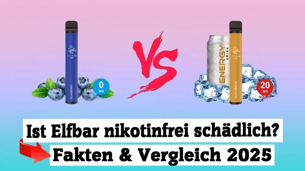 elfbar nikotinfrei schwanger schädlich? Fakten & Vergleich 2025 elfbar ohne nikotin ELFBAR Tobacco | 2er Fruits rouges Farbe:Master Black Night