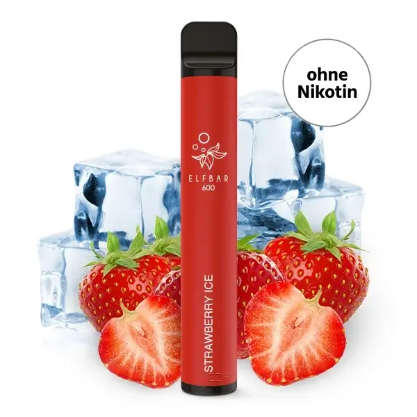 elfbar 600 strawberry ice nikotinfrei