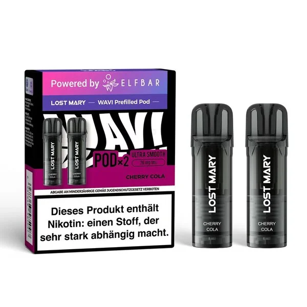 Lost Mary WAVI Cherry Cola Nikotin 20mg - 2er Pack