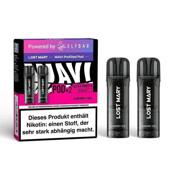Lost Mary WAVI Cherry Ice Nikotin 20mg - 2er Pack