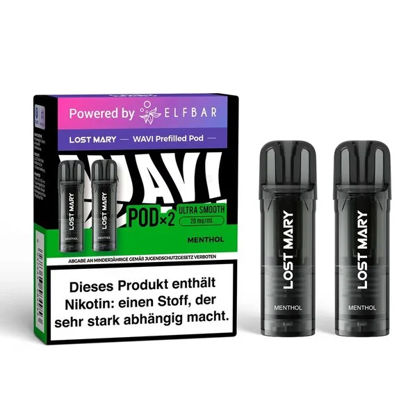 Lost Mary WAVI Menthol Nikotin 20mg - 2er Pack