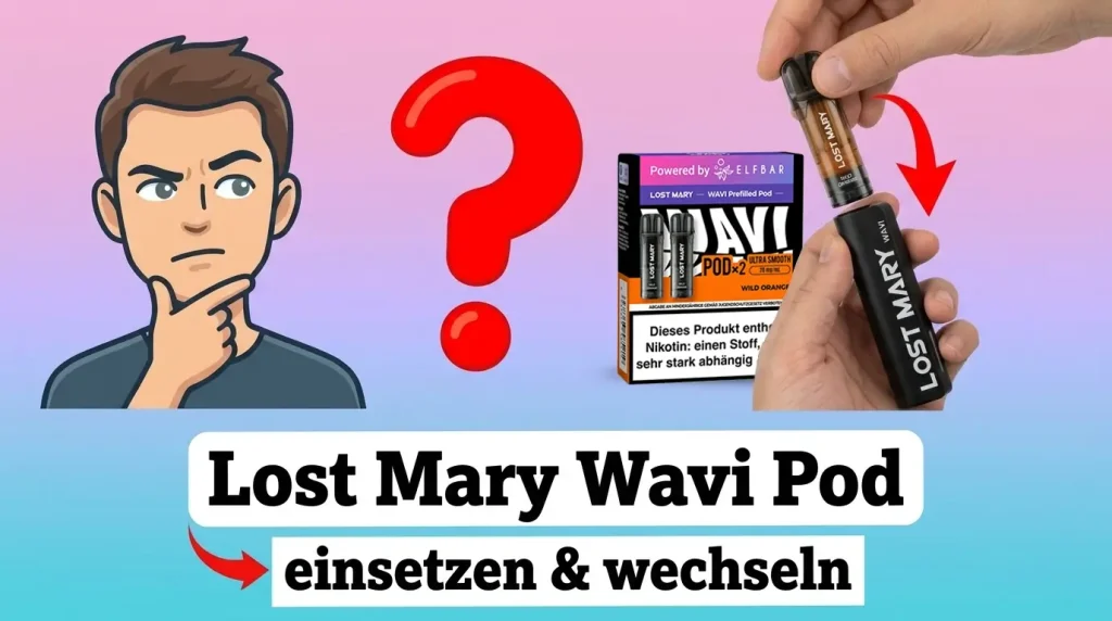 elfbar max pod wechseln läuft aus Lost Mary Wavi einsetzen & elf bar elfa pods nachfüllen Elfa Pods Cola Orange Elfbar Max Geschmack:Strawberry Grape